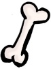 Bone Clipart Doodleblob (2)